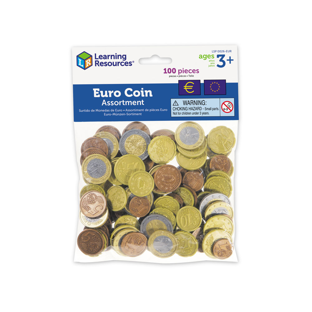 SET PLAY EURO COINS MONEDAS FALOMIR