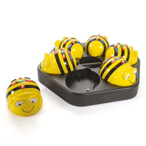 SET ROBOT BEE-BOT DE 6 UNIDADES + ESTACION DE RECARGA REF: SKU: 234-IT10079