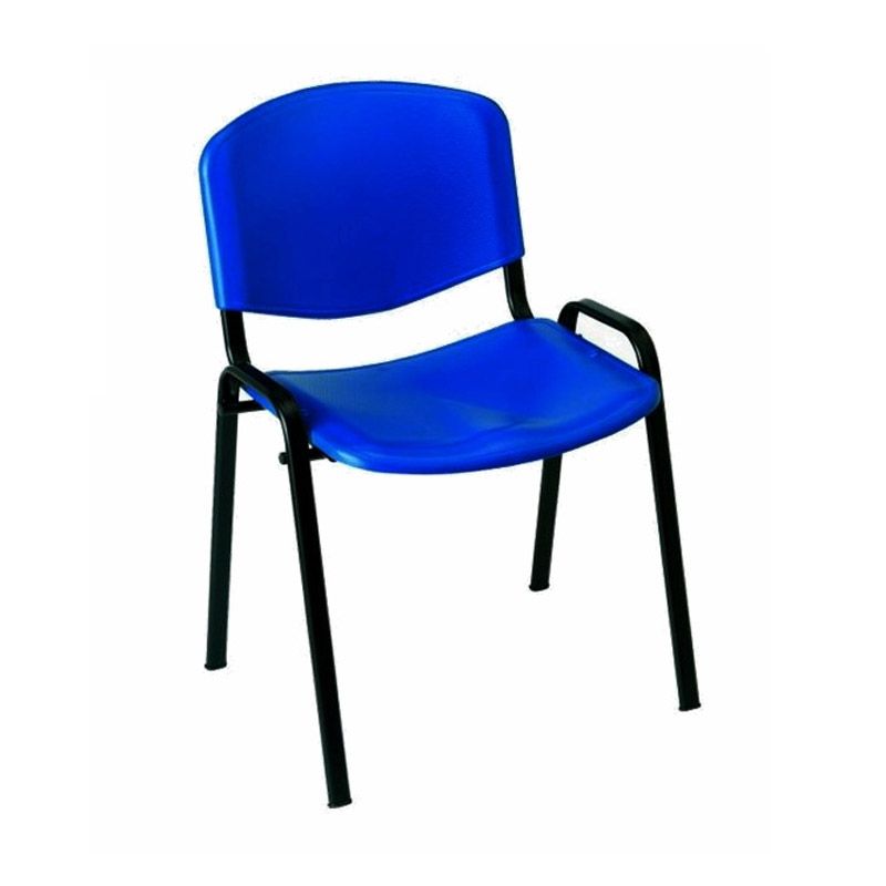 SILLA 300 PVC ESTRUCTURA NEGRA