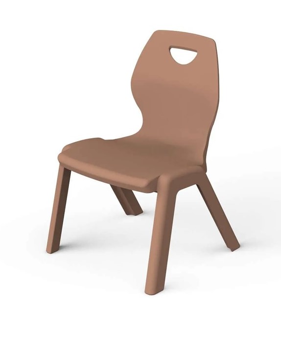 SILLA ESCOLAR INA "COLOR TERRACOTA" TALLA 6