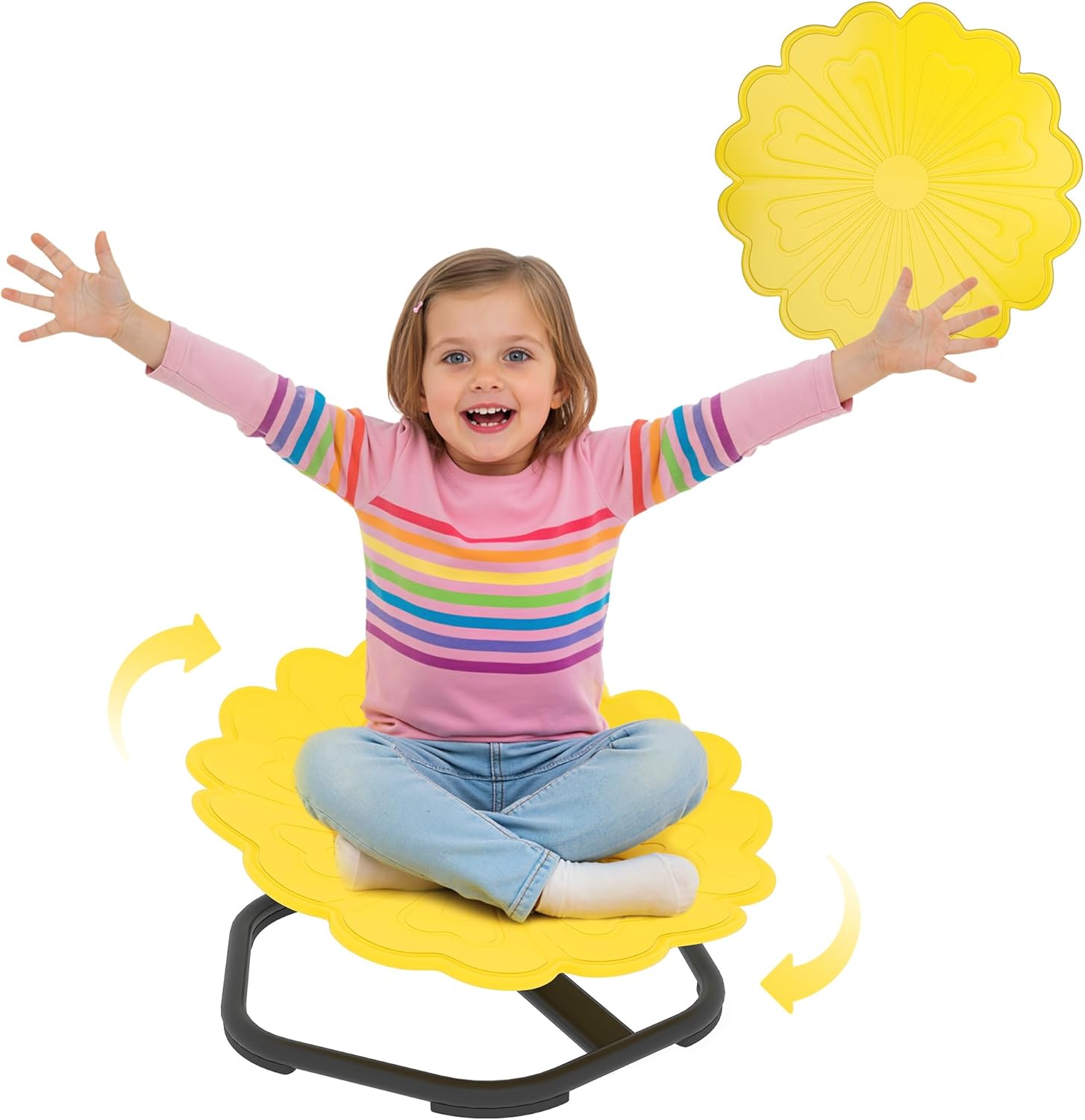 SILLA GIRATORIA SENSORIAL FLOR NIÑOS