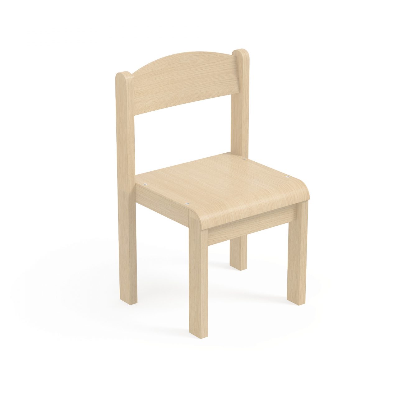 SILLA INFANTIL MADERA DE HAYA MACIZA COLOR HAYA