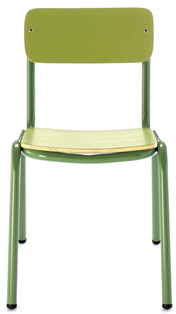 SILLA VERDE ESCOLAR (11-14 AÑOS) REF. M3S ALTURA ASIENTO 42CM   **OFERTA**