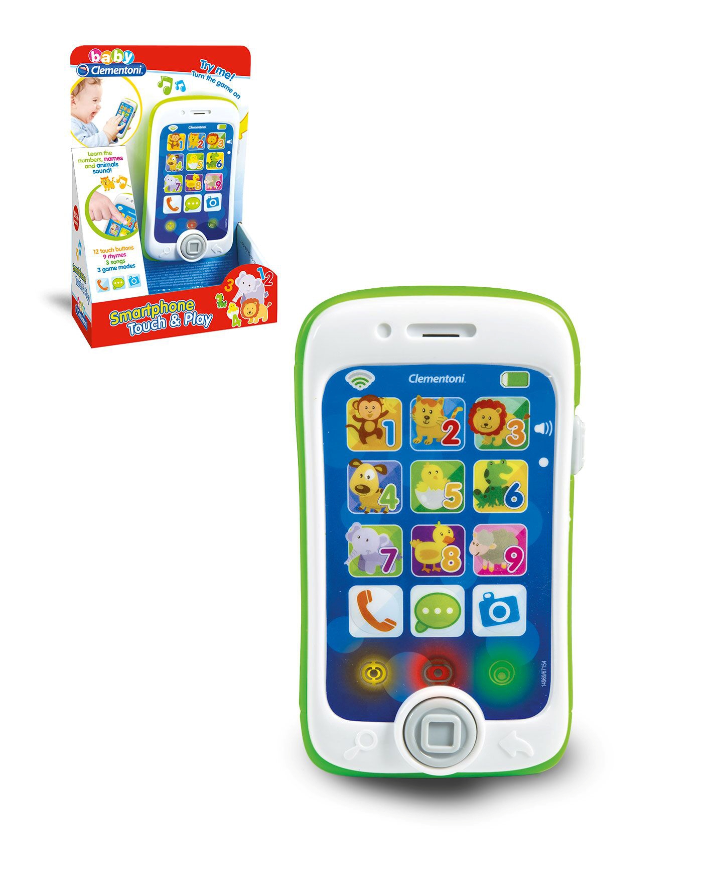 SMARTPHONE TOCA Y JUEGA CLEMENTONI REF: 17223