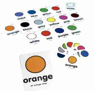 SNAP CARDS EN INGLES TARJETAS APRENDER COLORES EN INGLES REF. 7981