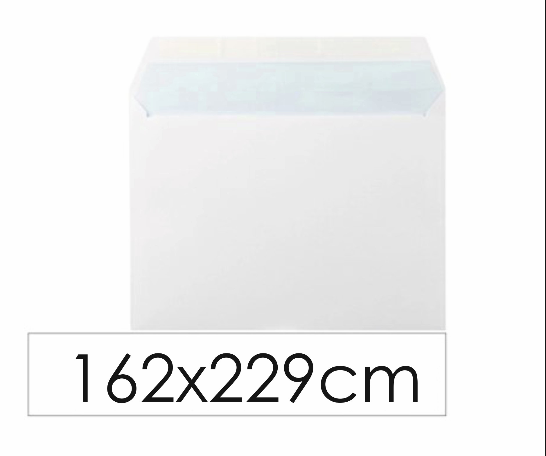 SOBRE 162X229MM BLANCO AUTO 43219