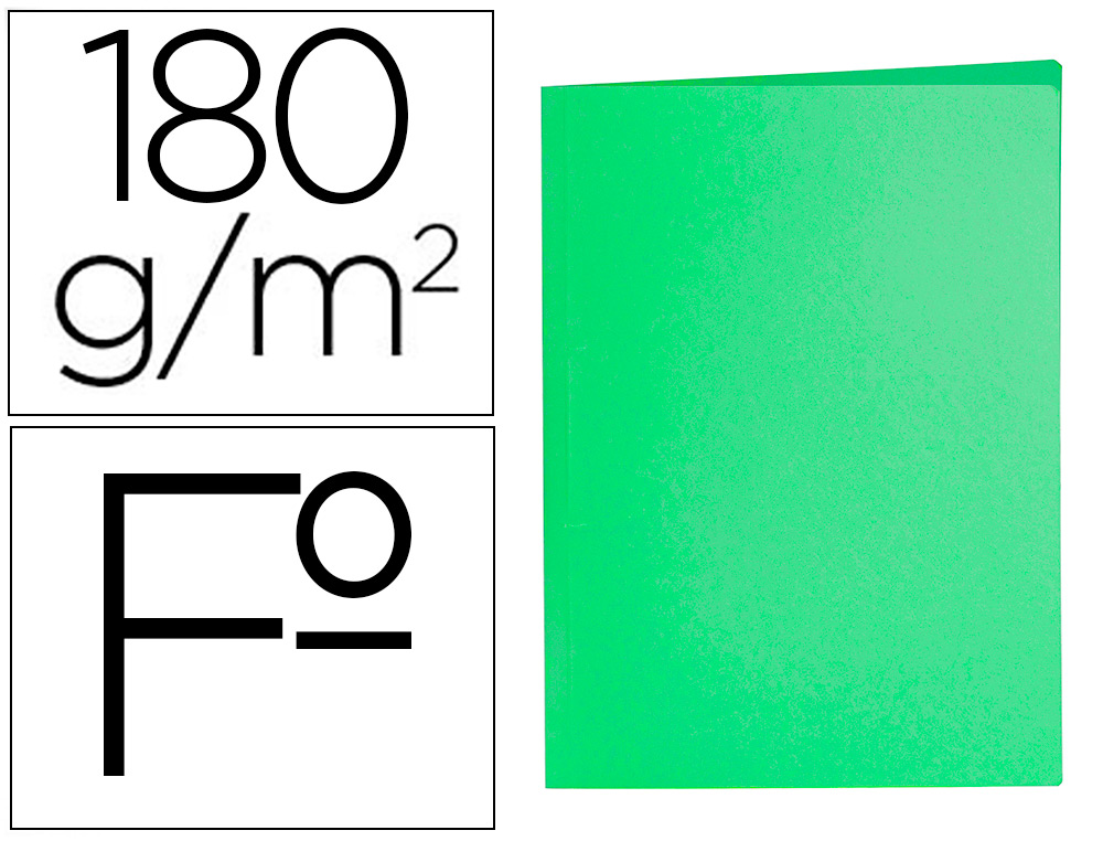 SUBCARPETA FOLIO VERDE