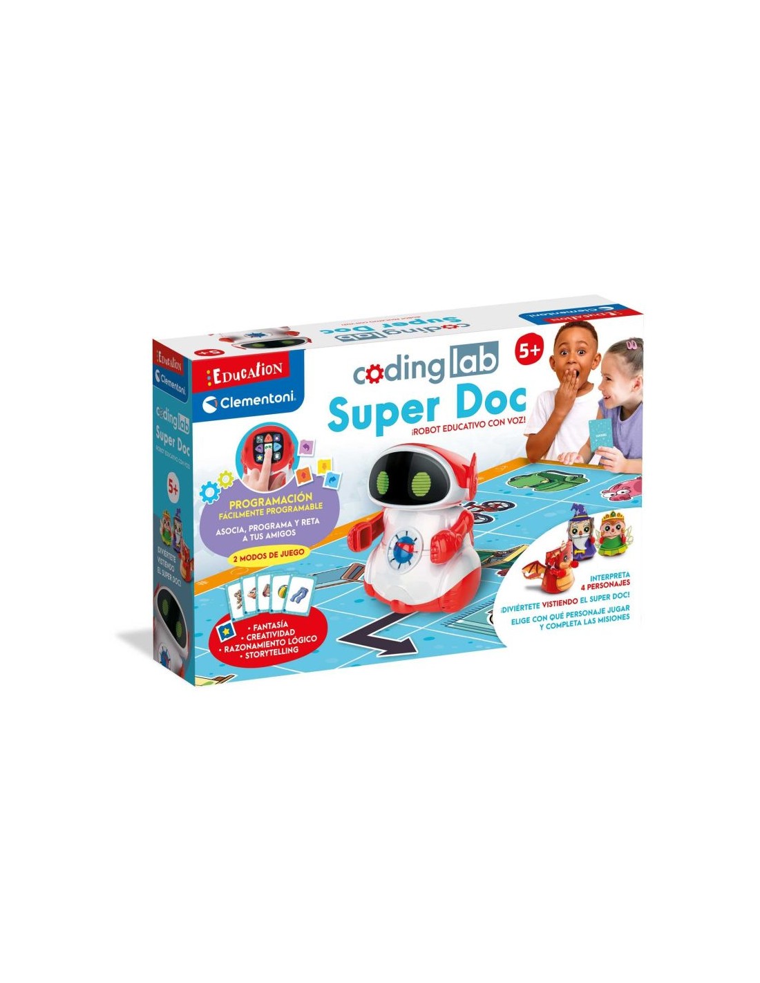 SUPER DOC KIT ROBOTICA EDUCATIVA CLEMENTONI
