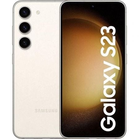 Smartphone Samsung Galaxy S23 8GB/ 128GB/ 6.1"/ 5G/ Crema