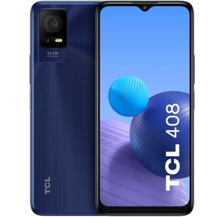 Smartphone TCL 408 4GB/ 64GB/ 6.6"/ Azul Medianoche