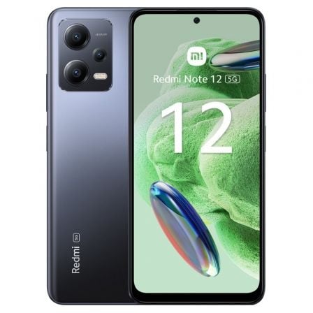 Smartphone Xiaomi Redmi Note 12 6GB/ 128GB/ 6.67"/ 5G/ Gris Ónix