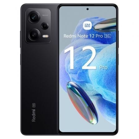 Smartphone Xiaomi Redmi Note 12 Pro NFC 8GB/ 256GB/ 6.67"/ 5G/ Negro Medianoche