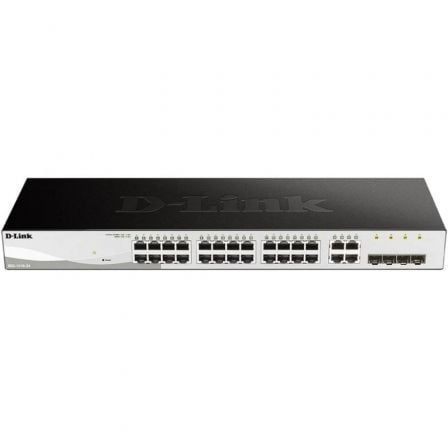 Switch Gestionado D-Link DGS-1210-24/ 24 Puertos/ RJ-45 10/100/1000/ SFP