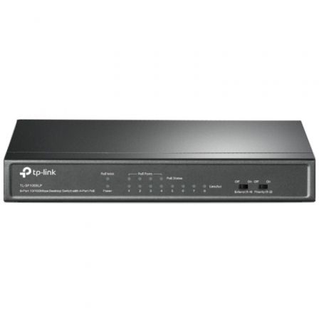 Switch TP-Link TL-SF1008LP 8 Puertos/ RJ-45 10/100/ PoE