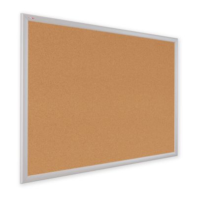 TABLERO CORCHO 100X200CM  CON MARCO DE ALUMINIO ANODIZADO REF. TC / 601-5