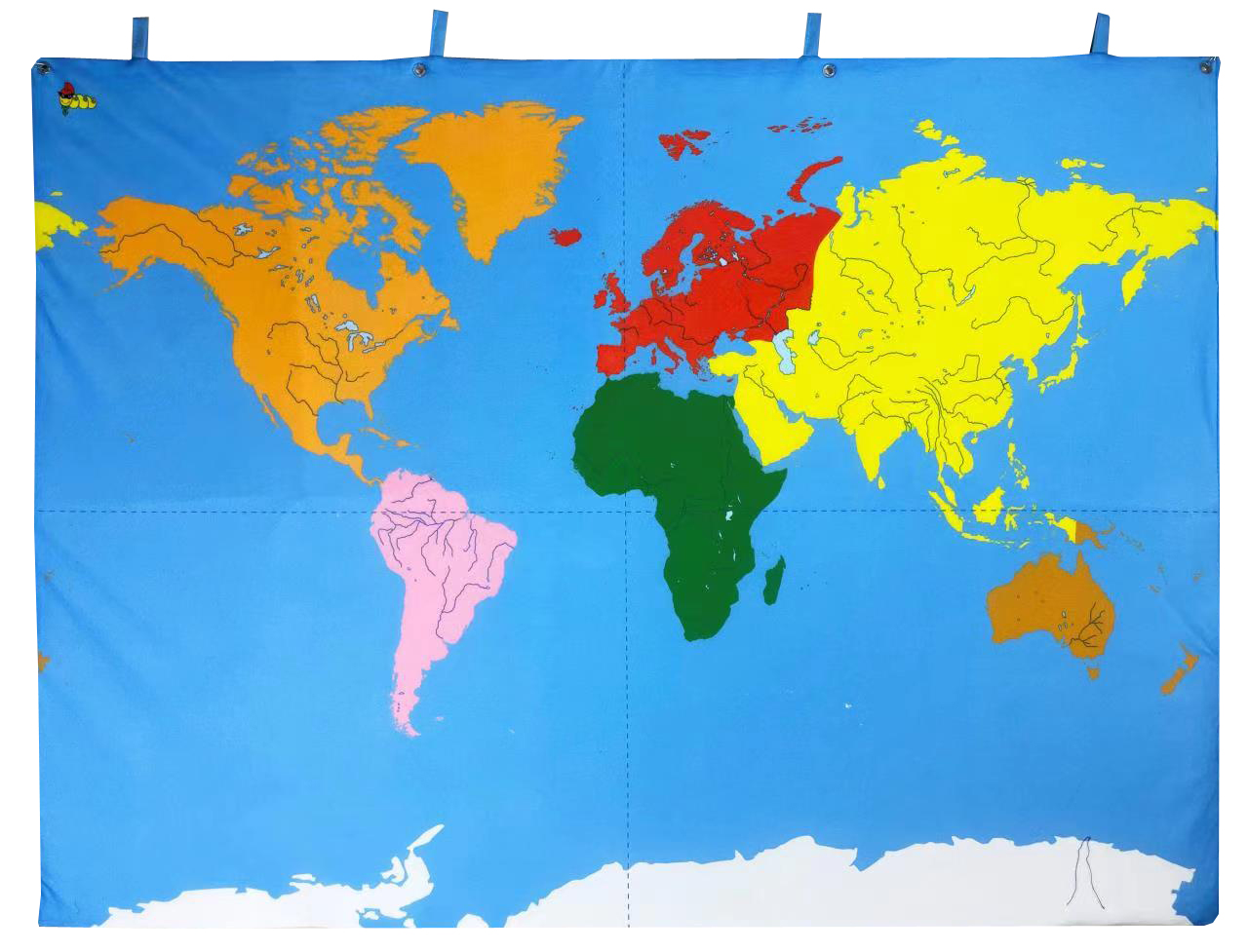 TAPIZ MAPAMUNDI 90X120 CM 899