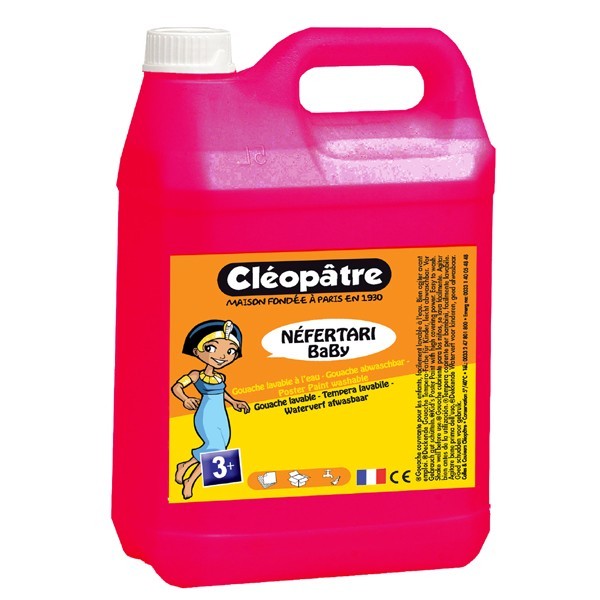 TEMPERA ESCOLAR LIQUIDA CLEOPATRE *** 2 LITROS *** MAGENTA REF: PGBB2-12