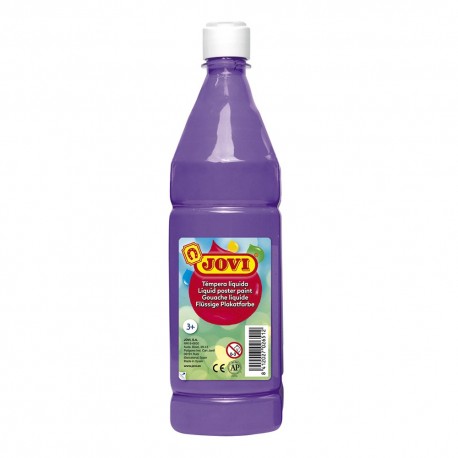 TEMPERA ESCOLAR LIQUIDA JOVI 500CC VIOLETA  506-23