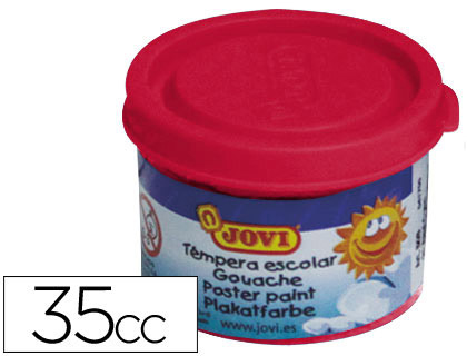 TEMPERA JOVI 35ML ROJO REF. 50307