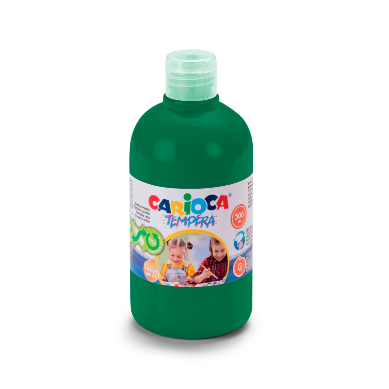 TEMPERA LIQUIDA CARIOCA DE 500ML VERDE OSCURO