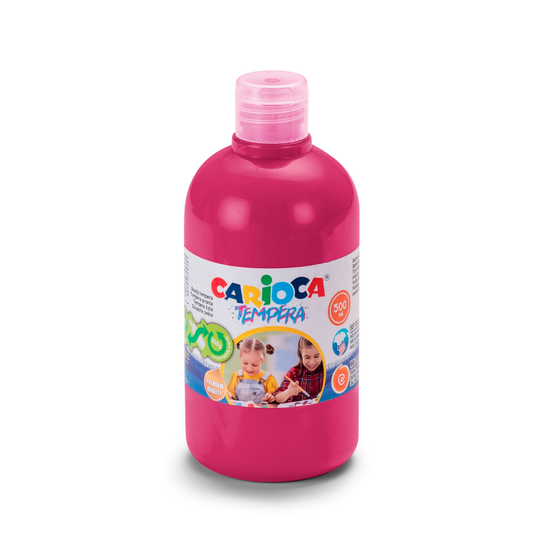 TEMPERA LIQUIDA ESCOLAR CARIOCA MAGENTA 500ML