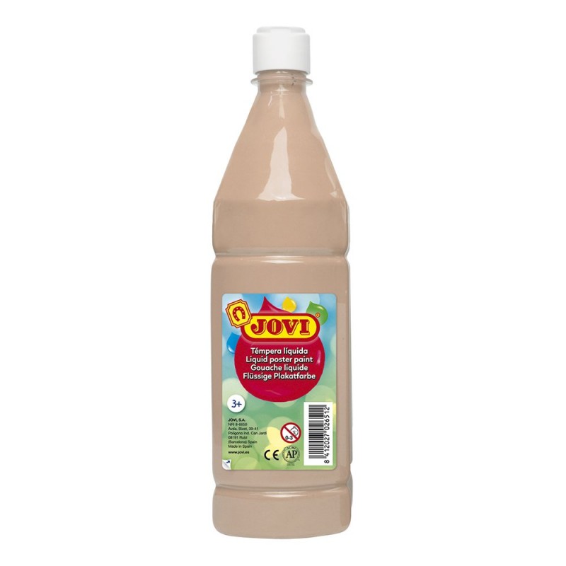 TEMPERA LIQUIDA JOVI ESCOLAR ***BOTELLA DE 1000 ML*** CARNE REF: 51109