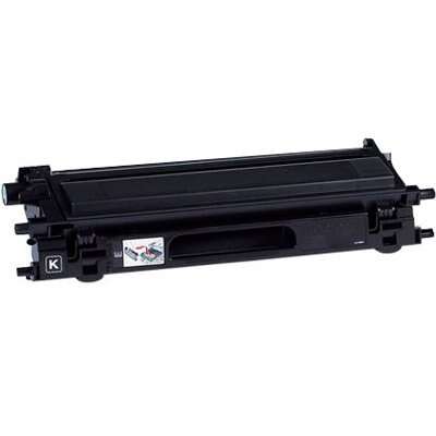 TONER COMPATIBLE Brother TN135/TN130 Negro Cartucho de Toner Generico - Reemplaza TN135BK/TN130BK