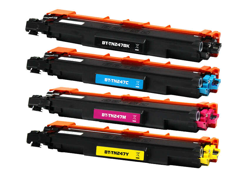 TONER COMPATIBLE Brother TN247/TN243 Pack de 4 Cartuchos de Toner Genericos