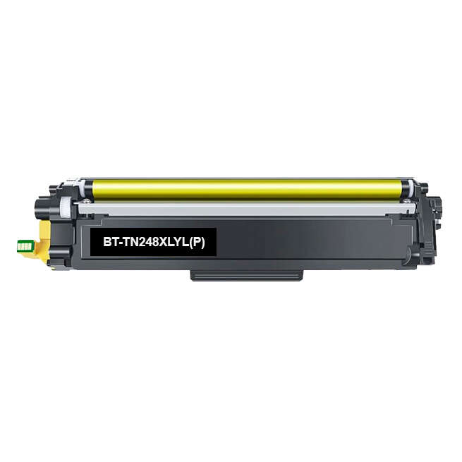 TONER COMPATIBLE Brother TN248XL Amarillo Cartucho de Toner Generico - Reemplaza TN248XLY