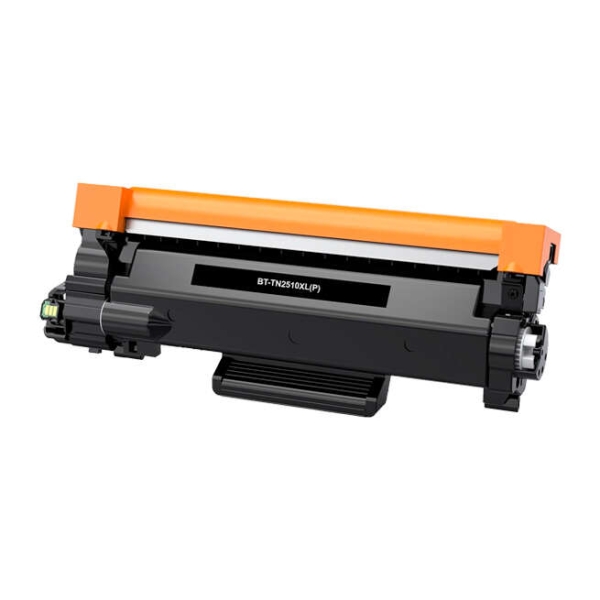 TONER COMPATIBLE Brother TN2510XL Negro Cartucho de Toner Generico - Reemplaza TN2510XL - Alta Capacidad/Jumbo