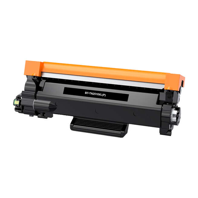TONER COMPATIBLE Brother TN2510XL Negro Cartucho de Toner Generico - Reemplaza TN2510XL