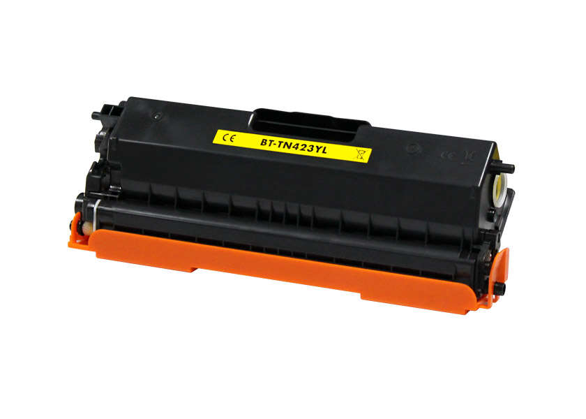 TONER COMPATIBLE Brother TN421/TN423/TN426 Amarillo Cartucho de Toner Generico - Reemplaza TN421Y/TN423Y/TN426Y
