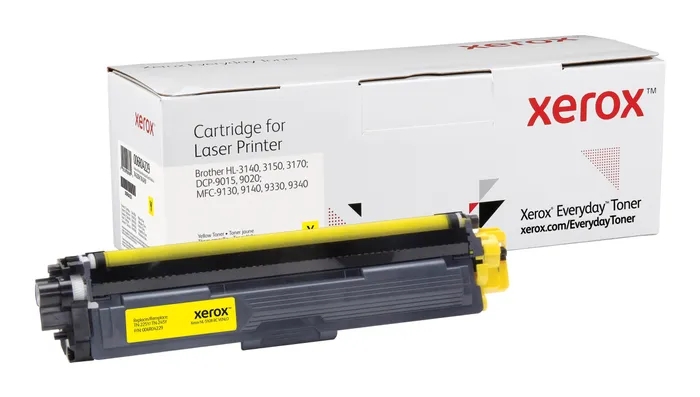 TONER COMPATIBLE Xerox Everyday Brother TN245/TN246 Amarillo Cartucho de Toner Generico - Reemplaza TN245Y/TN246Y