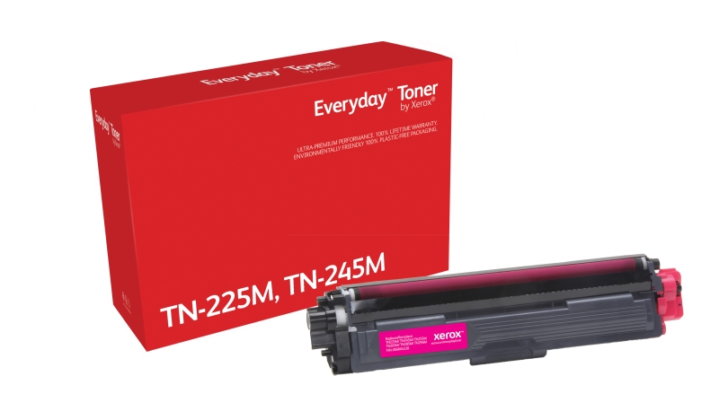 TONER COMPATIBLE Xerox Everyday Brother TN245/TN246 Magenta Cartucho de Toner Generico - Reemplaza TN245M/TN246M