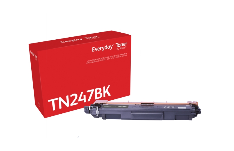TONER COMPATIBLE Xerox Everyday Brother TN247/TN243 Negro Cartucho de Toner Generico - Reemplaza TN247BK/TN243BK