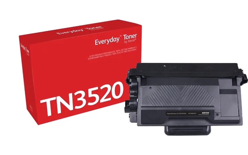 TONER COMPATIBLE Xerox Everyday Brother TN3520 Negro Cartucho de Toner Generico