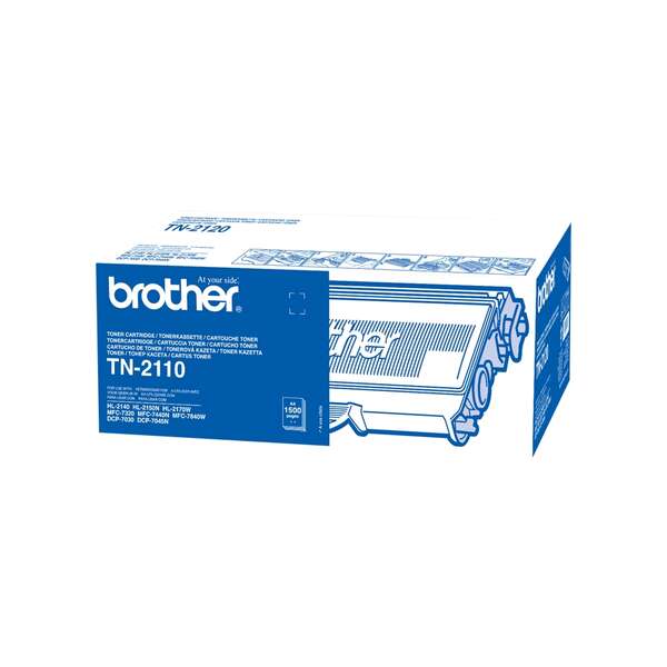 TONER ORIGINAL Brother TN2110 Negro Cartucho de Toner Original