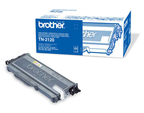 TONER ORIGINAL Brother TN2120 Negro Cartucho de Toner Original