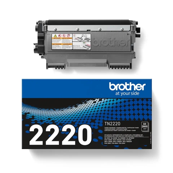 TONER ORIGINAL Brother TN2220 Negro Cartucho de Toner Original