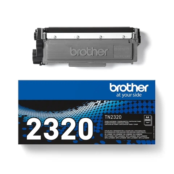 TONER ORIGINAL Brother TN2320 Negro Cartucho de Toner Original