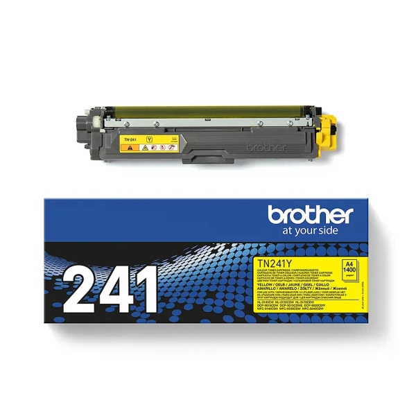 TONER ORIGINAL Brother TN241 Amarillo Cartucho de Toner Original - TN241Y