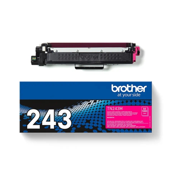 TONER ORIGINAL Brother TN243 Magenta Cartucho de Toner Original - TN243M