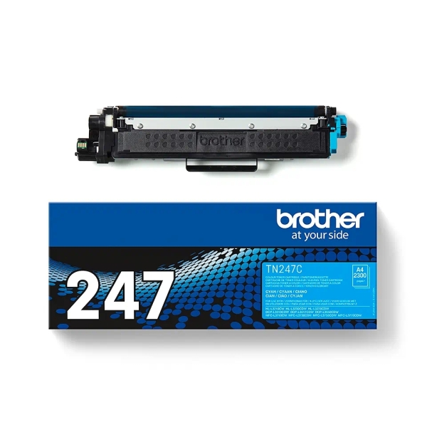 TONER ORIGINAL Brother TN247 Cyan Cartucho de Toner Original - TN247C