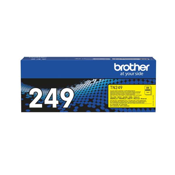 TONER ORIGINAL Brother TN249 Amarillo Cartucho de Toner Original - TN249Y