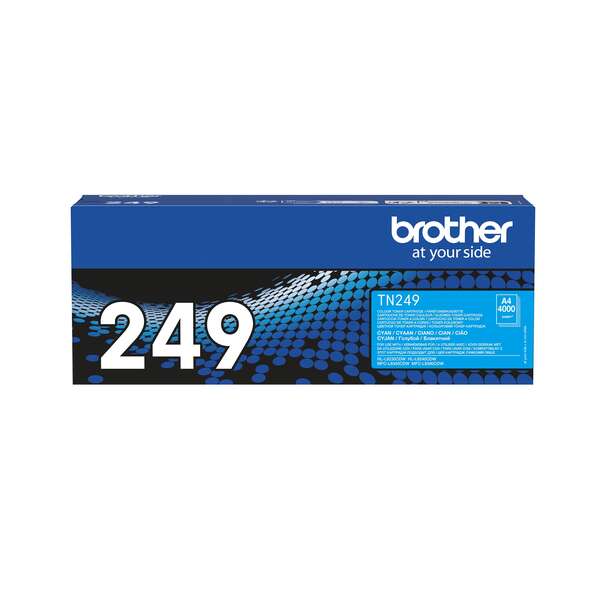 TONER ORIGINAL Brother TN249 Cyan Cartucho de Toner Original - TN249C