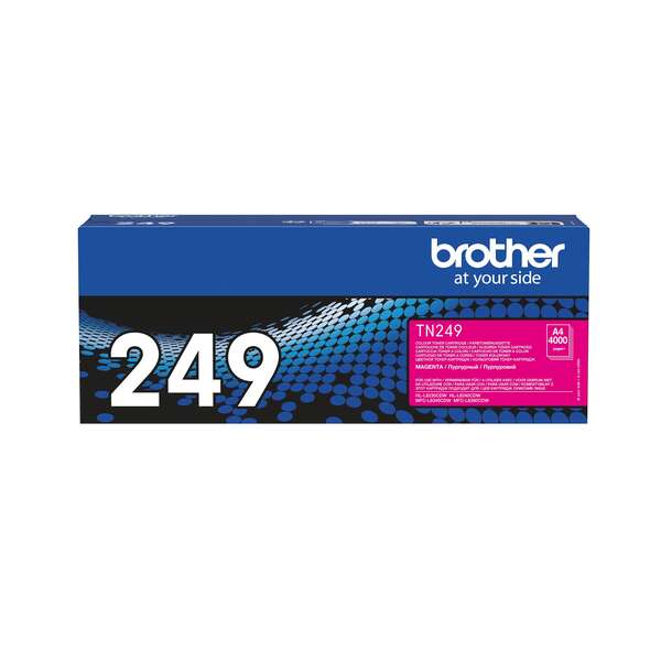TONER ORIGINAL Brother TN249 Magenta Cartucho de Toner Original - TN249M