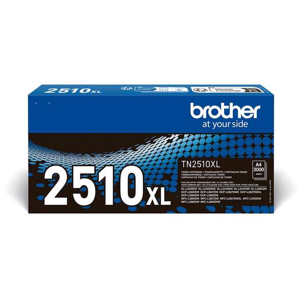 TONER ORIGINAL Brother TN2510XL Negro Cartucho de Toner Original - TN2510XL