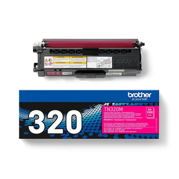 TONER ORIGINAL Brother TN320 Magenta Cartucho de Toner Original - TN320M