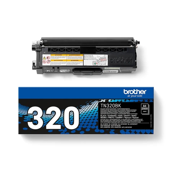 TONER ORIGINAL Brother TN320 Negro Cartucho de Toner Original - TN320BK