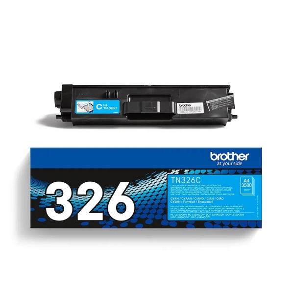 TONER ORIGINAL Brother TN326 Cyan Cartucho de Toner Original - TN326C